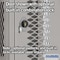 Salsbury Industries 5 Tier Box Vented Locker, 36"Wx66"Hx12"D, 15 Door, Gray, Unassembled 75352GY-U - alternate 2